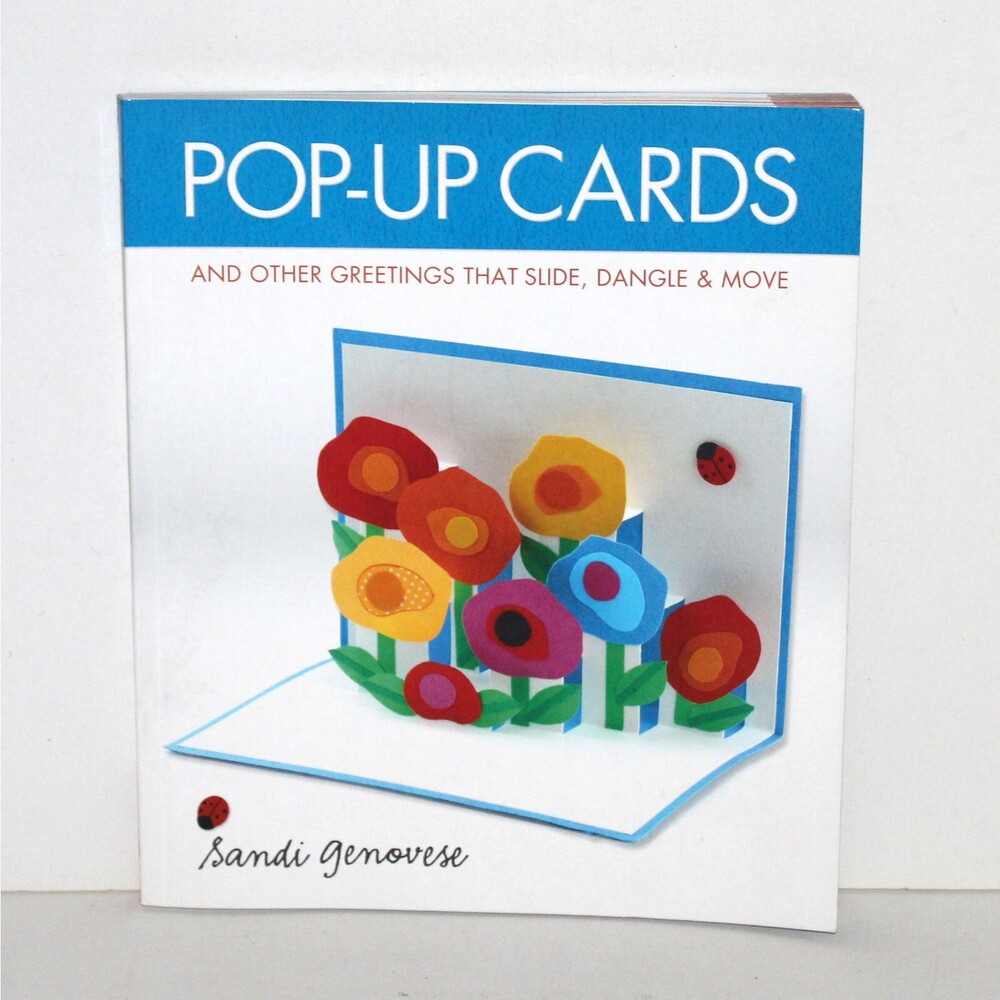 Book Pop-Up Cards 2012 paperback Sandi Genovese crafts paper arts diy Greetings